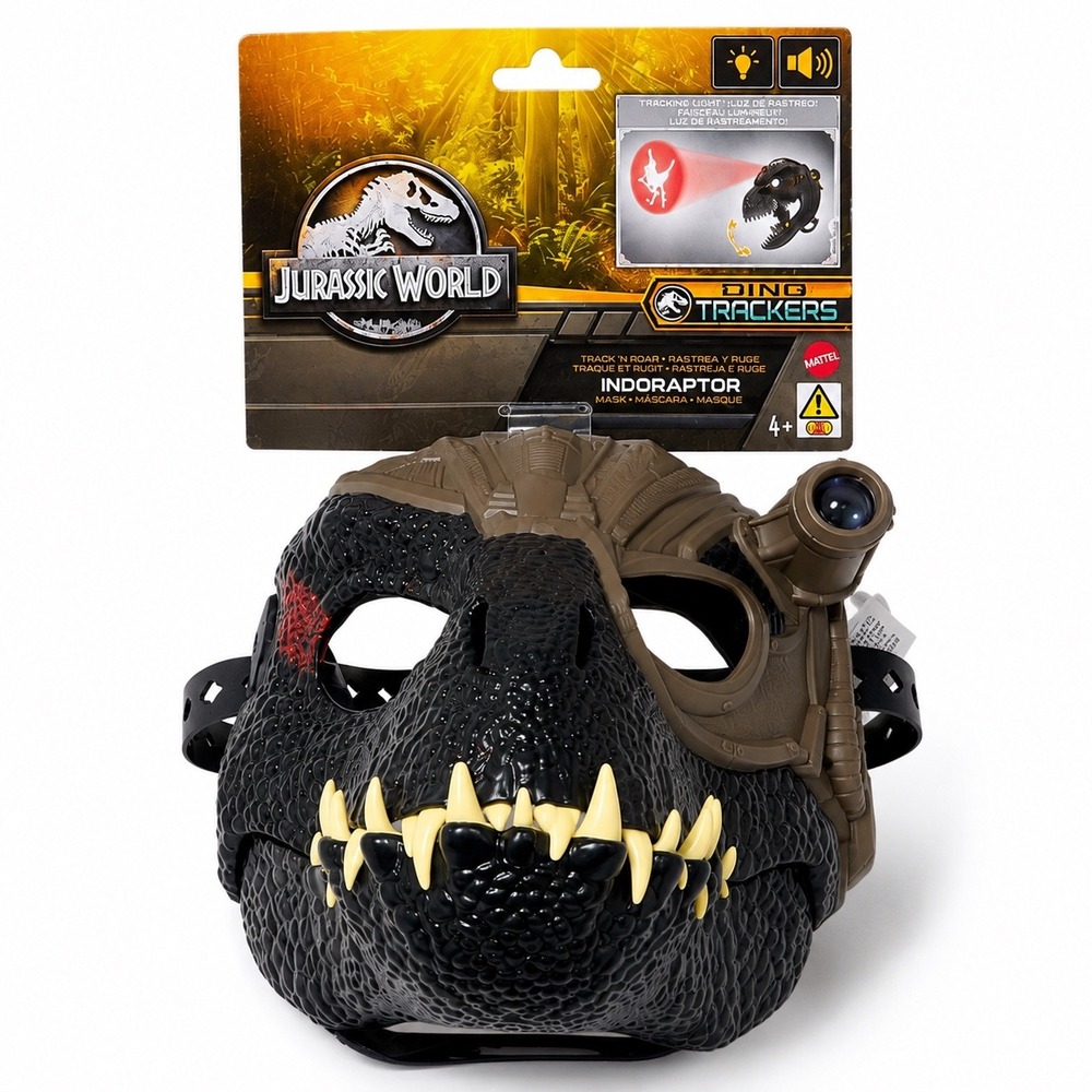Jurassic World Dino Trackers Indoraptor Track 'N Roar Mask HPH28 Mattel